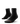 Flagship Black Athletic Quarter Socks