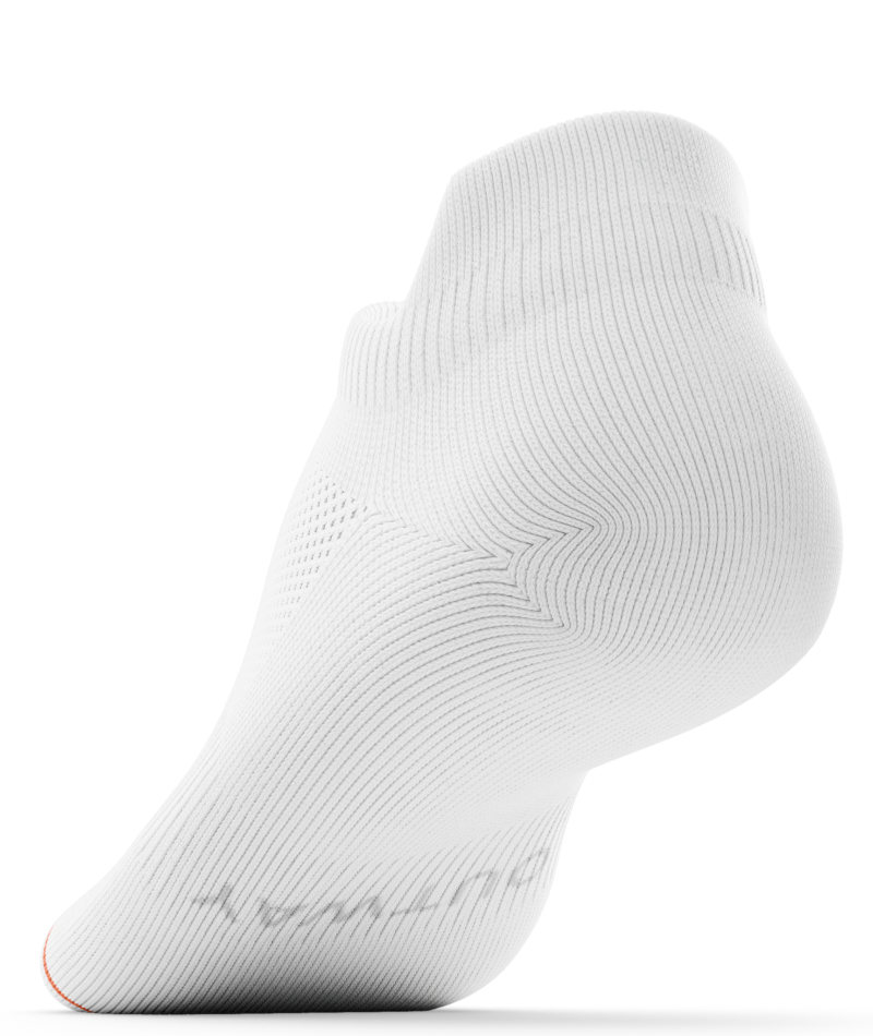 Flagship White Athletic Ankle Socks