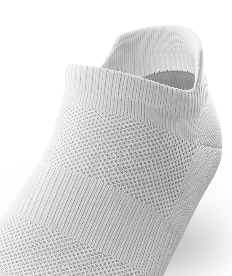Flagship White Athletic Ankle Socks
