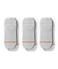 Flagship White Athletic Ankle Socks 3-Pack