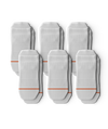 Flagship White Athletic Ankle Socks 6-Pack