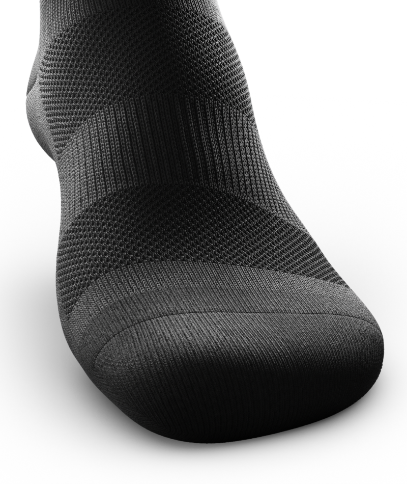 Flagship Black Athletic Crew Socks V1 3-Pack
