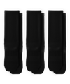 Flagship Black Athletic Crew Socks V1 3-Pack