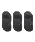 Flagship Grey No Show Socks 3-Pack