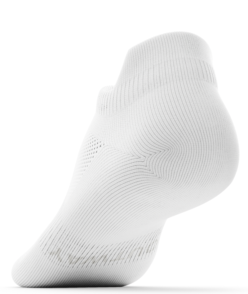 Flagship White Athletic Ankle Socks V1 3-Pack