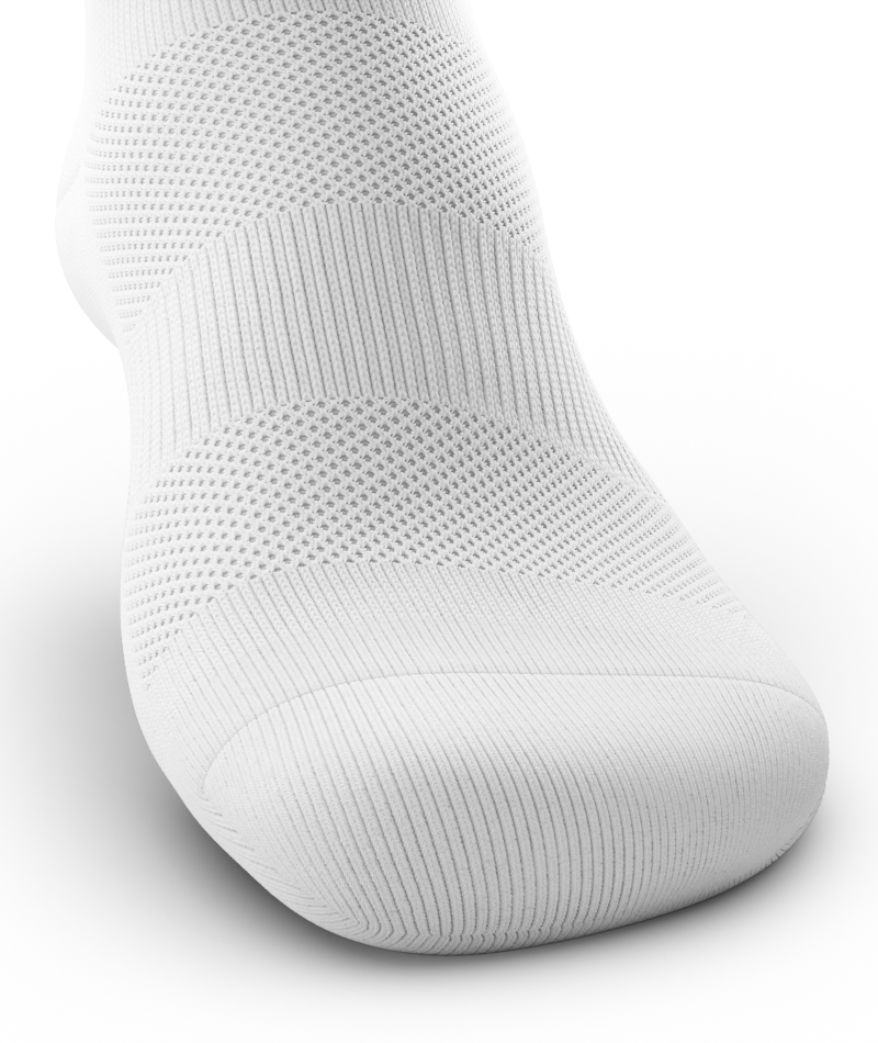 Flagship White Athletic Crew Socks V1 3-Pack