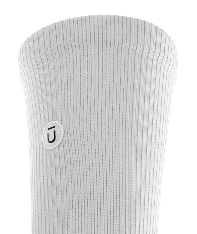 Flagship Crew Socks White