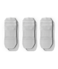 Flagship White Athletic Ankle Socks V1 3-Pack