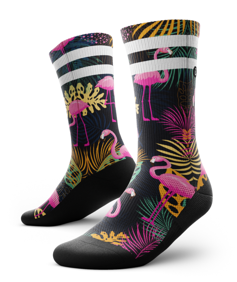 Flamboyance Athletic Crew Socks