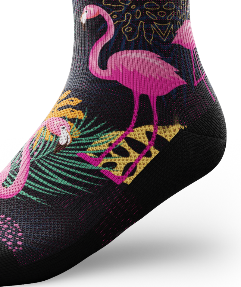 Flamboyance Athletic Knee High Compression Socks