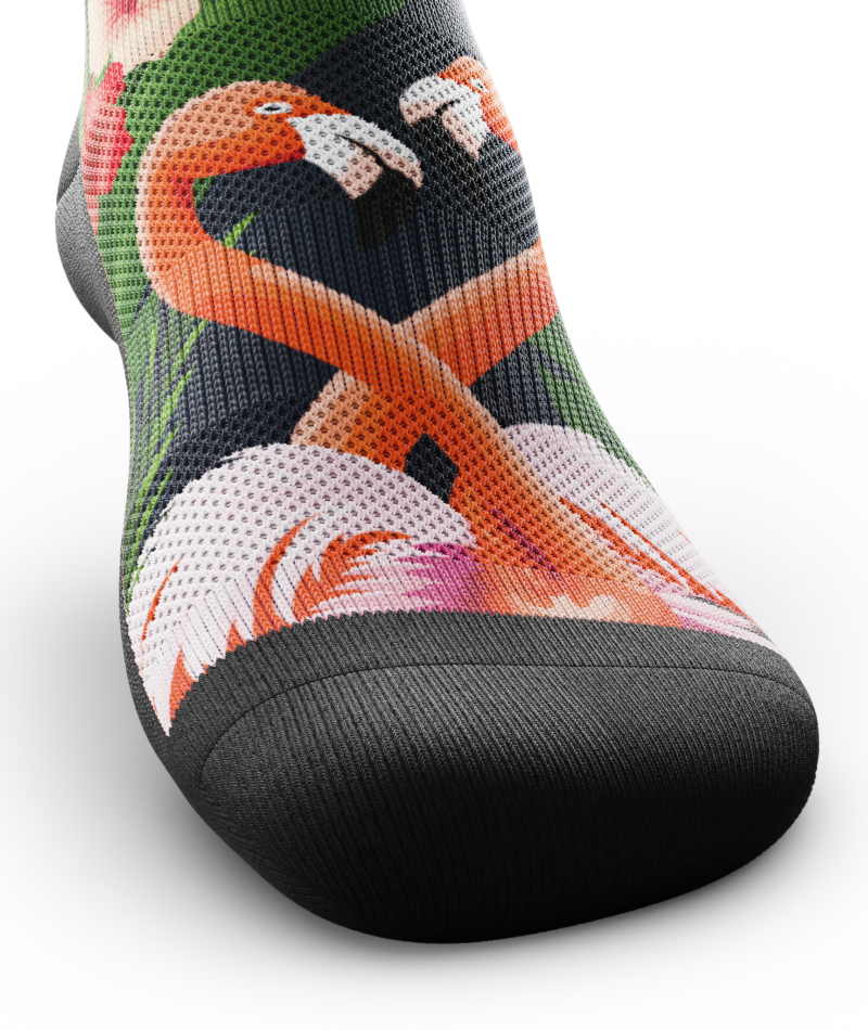 Flamingle Athletic Crew Socks