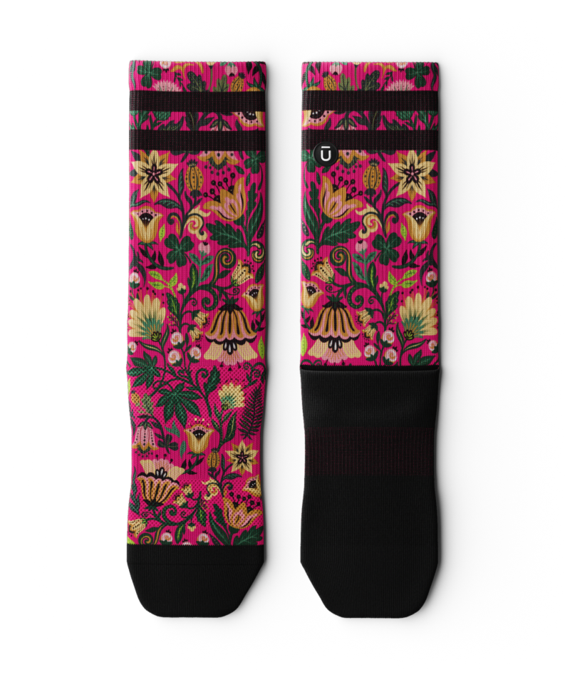 Sting and Bloom Athletic Crew Socks 3-Pack