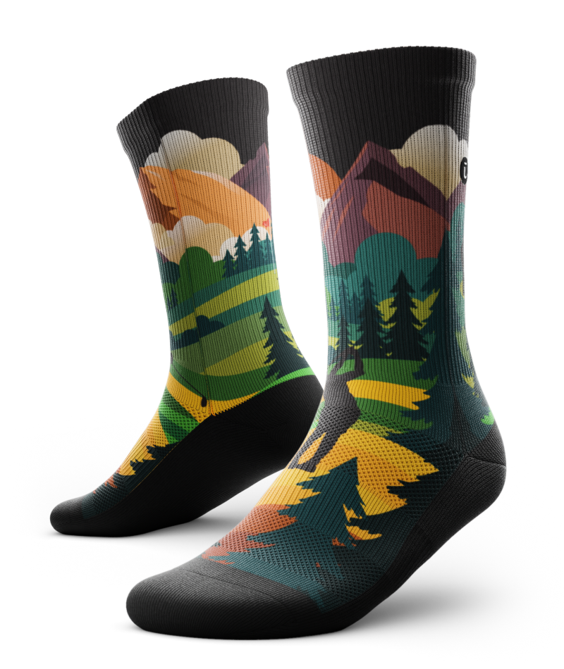 Foreground Athletic Crew Socks