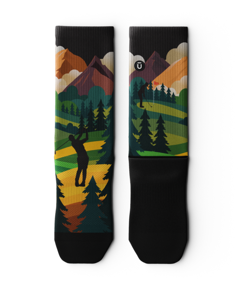 Foreground Athletic Crew Socks