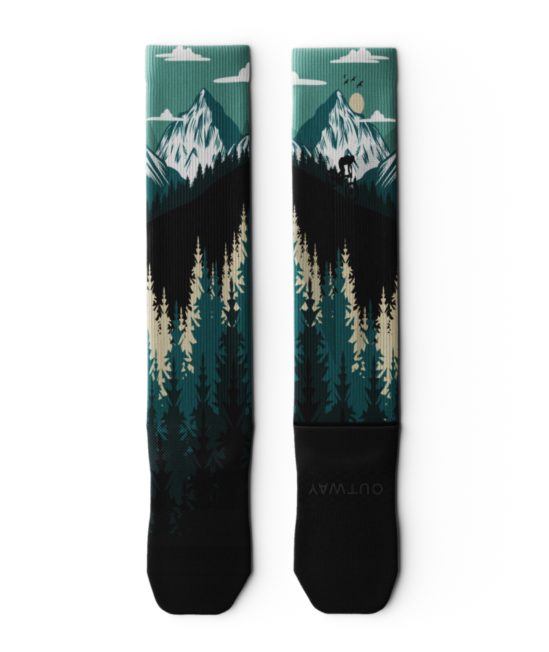 Chaussettes de compression montantes Free Ride Athletic au genou