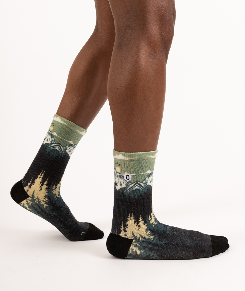 Free Ride Merino Wool Lite Crew Socks