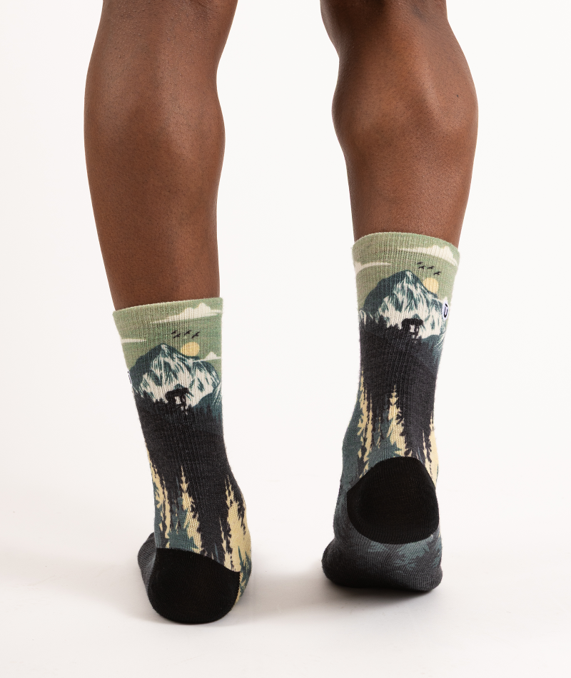 Free Ride Merino Wool Lite Crew Socks