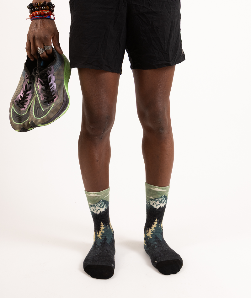 Chaussettes Lite Crew en laine mérinos Free Ride