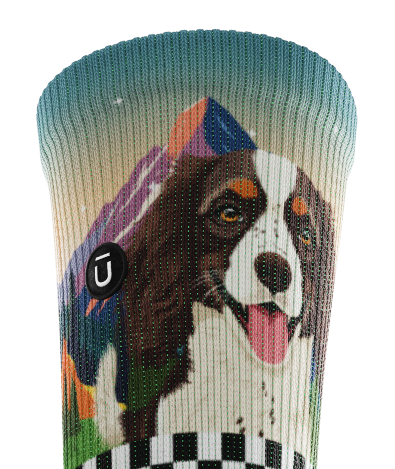 Fur-st to Finish Athletic Crew Socks