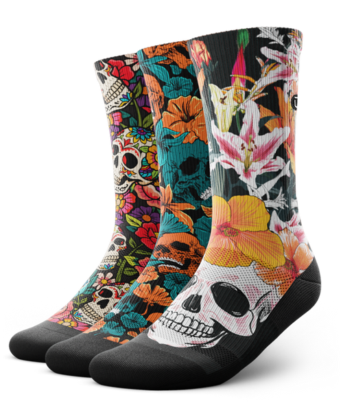 Garden of Souls Athletic Crew Socks 3-Pack