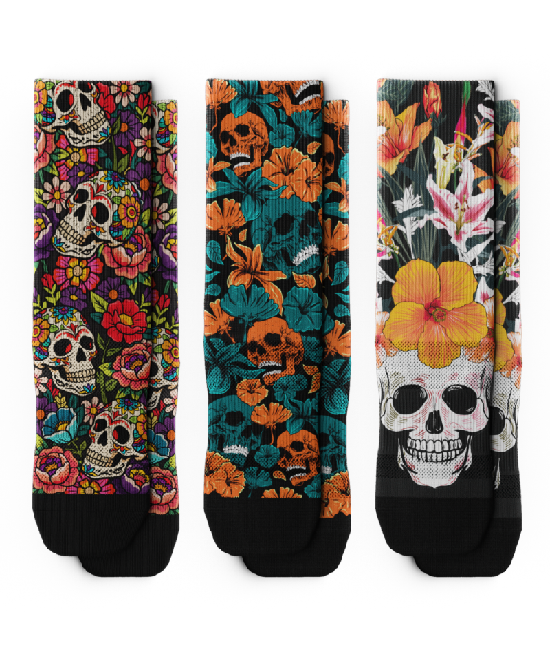 Garden of Souls Athletic Crew Socks 3-Pack