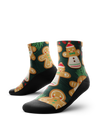 Ginger Snaps Athletic Quarter Socks