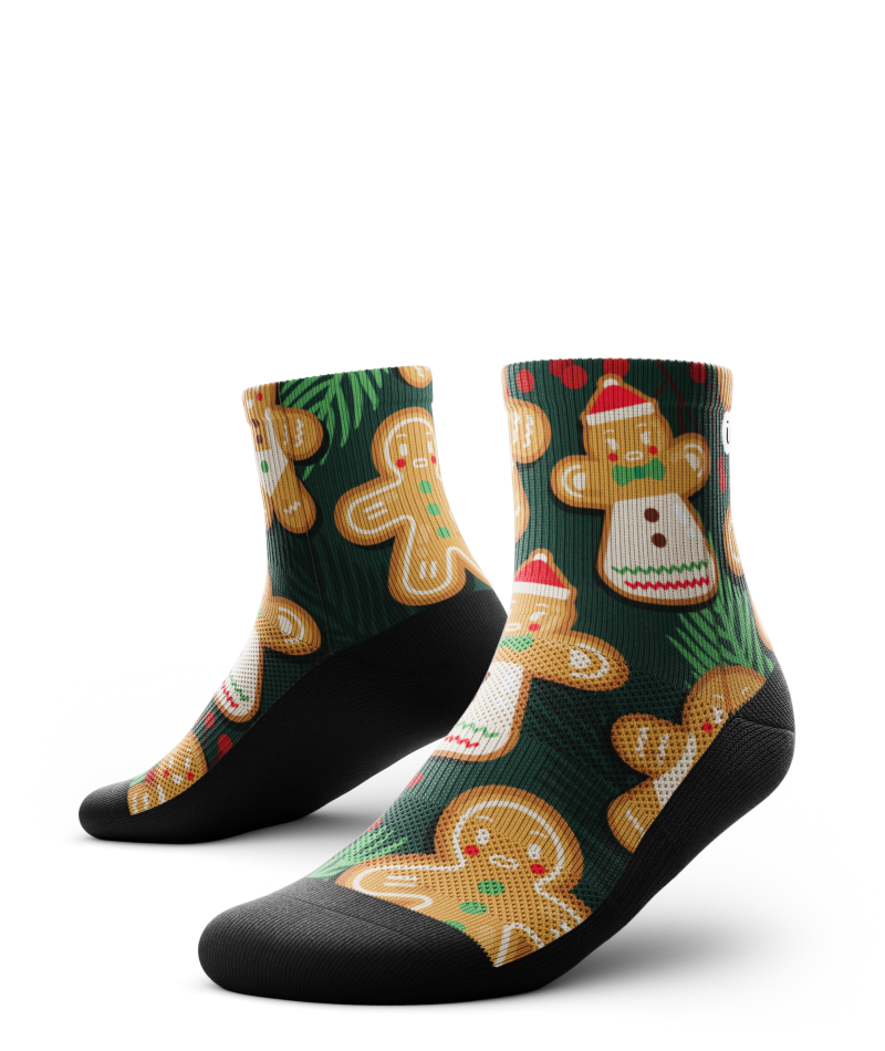 Ginger Snaps Athletic Quarter Socks