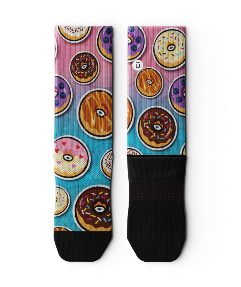 Chaussettes de sport ras du cou glacées