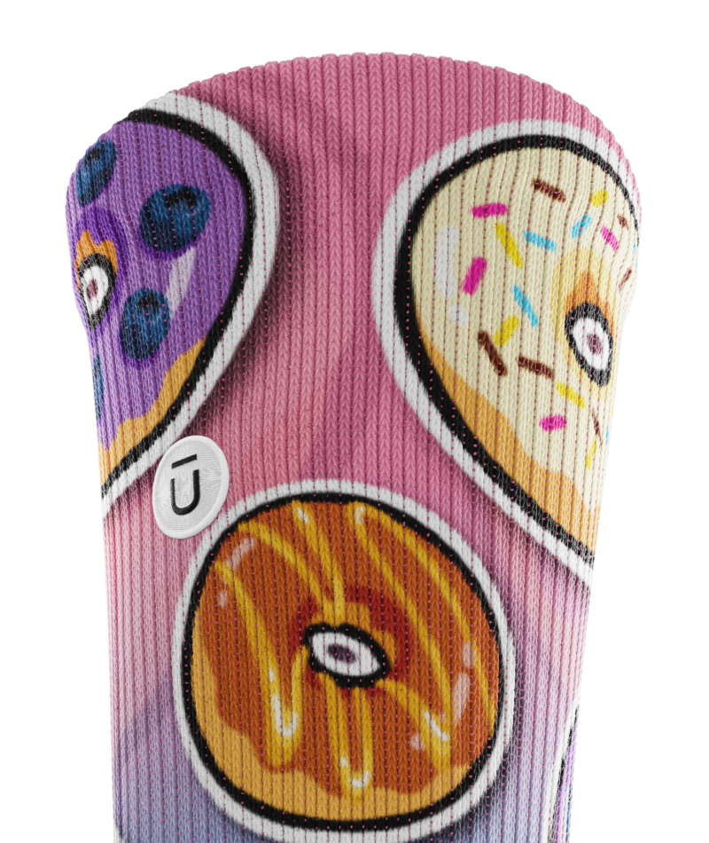 Chaussettes de sport ras du cou glacées