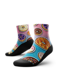 Glazed Athletic Quarter Socks