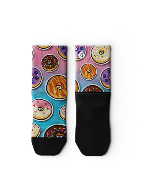 Glazed Athletic Quarter Socks