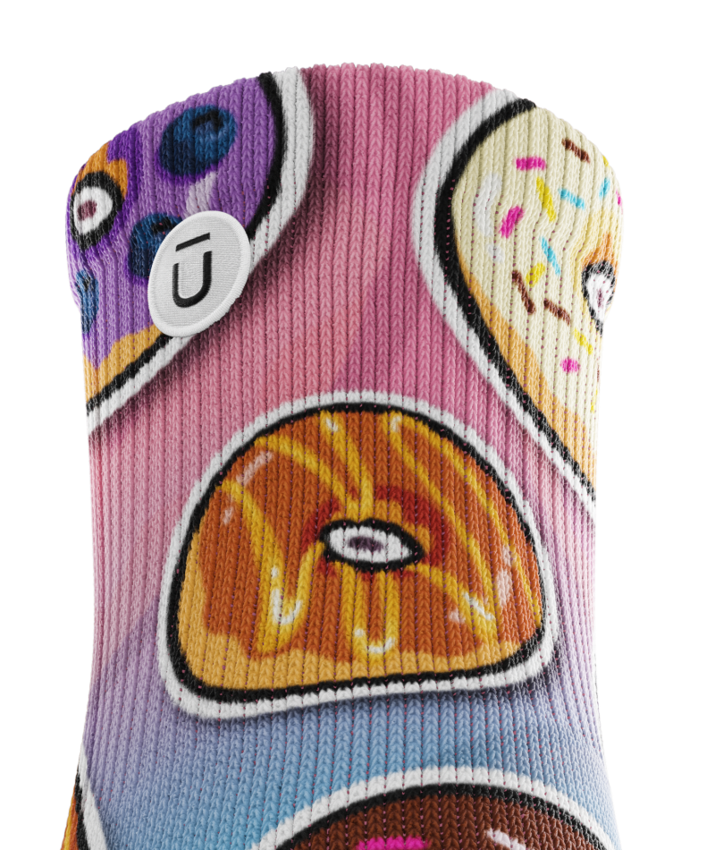 Glazed Athletic Quarter Socks