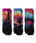 Golden Hour Athletic Quarter Socks 3-Pack