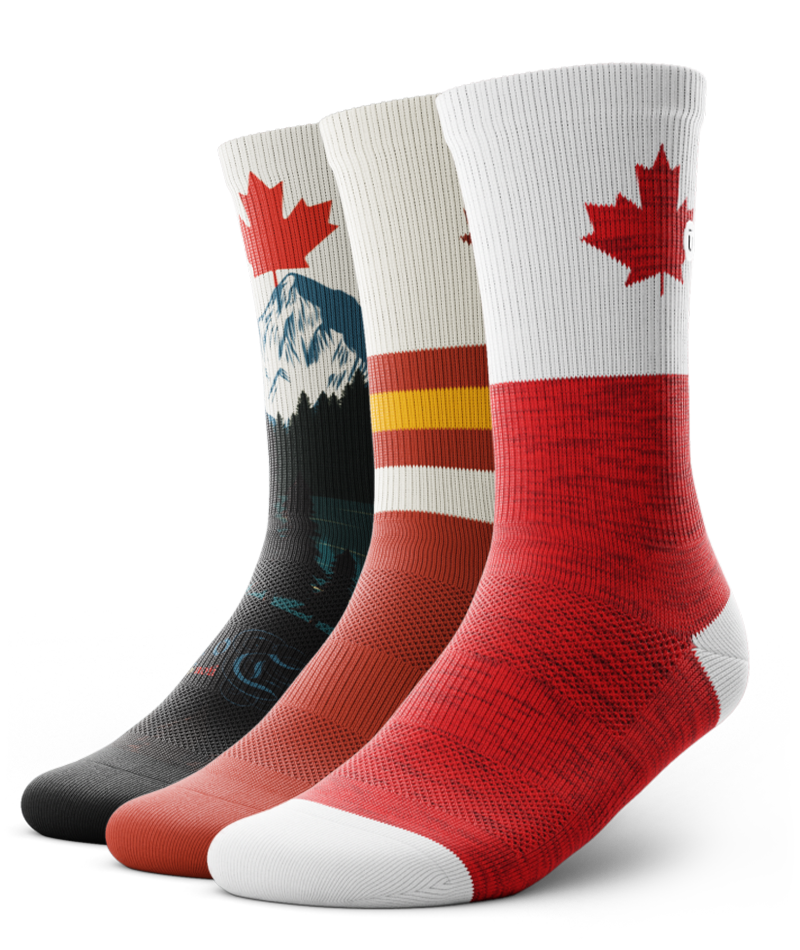 Great North Athletic Crew Socks 3-Pack