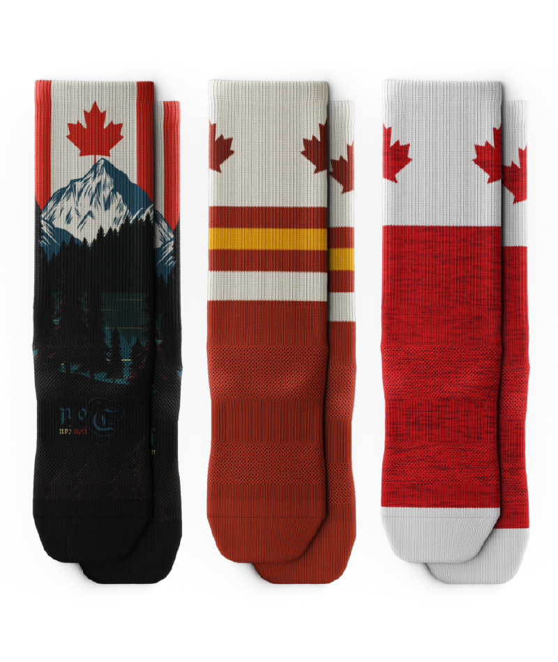 Great North Athletic Crew Socks 3-Pack
