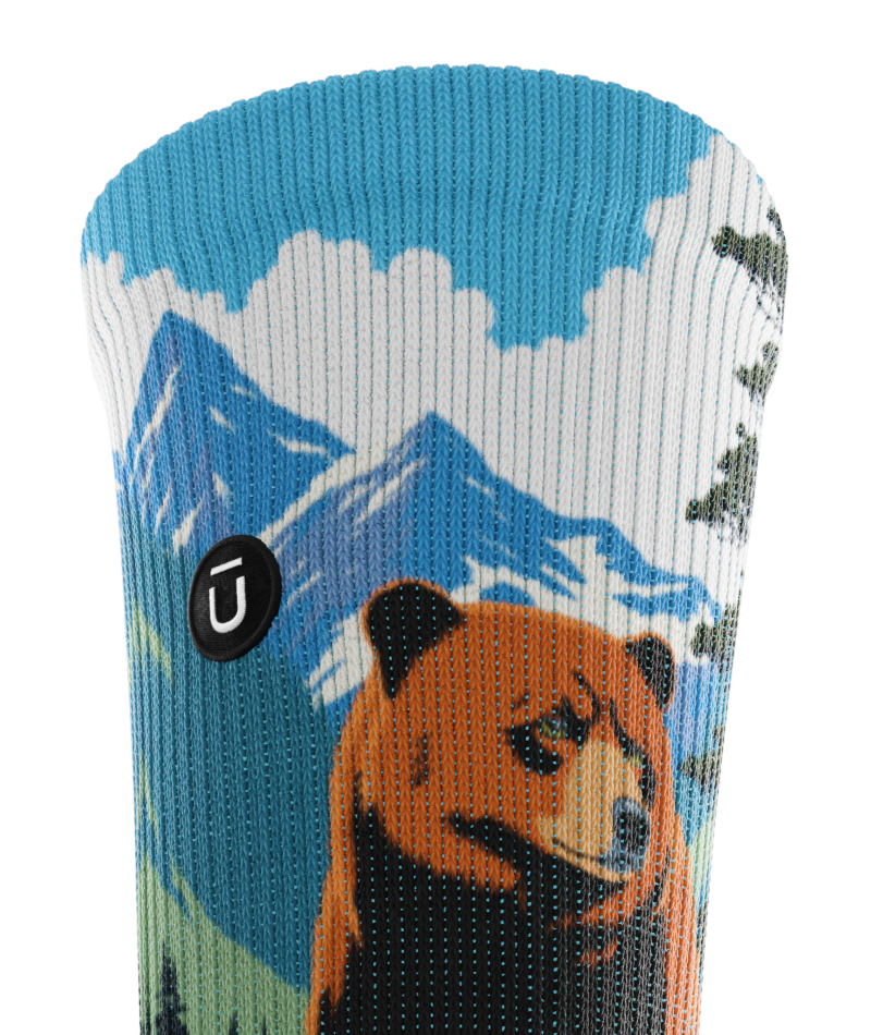Grizzlies Crew Socks