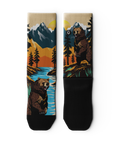 Grizzly Bear Athletic Crew Socks