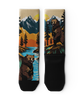 Grizzly Bear Crew Socks