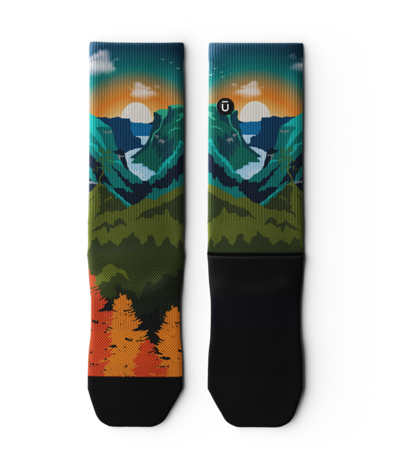 Gros Morne Athletic Crew Socks