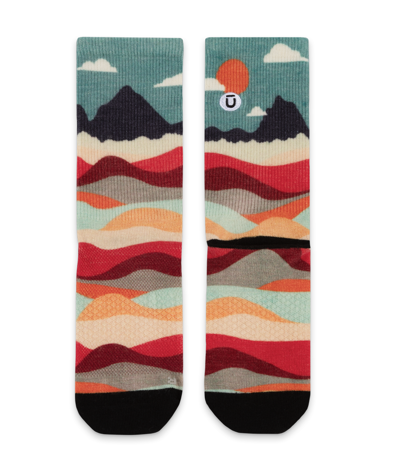 Head In The Clouds Merino Wool Lite Crew Socks