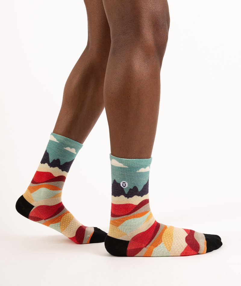 Head In The Clouds Merino Wool Lite Crew Socks