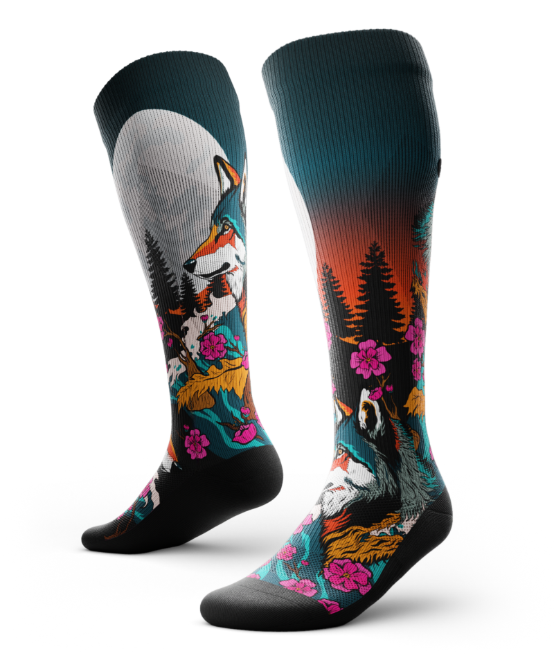 Howl Knee High Compression Socks