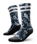Indigo Flight Athletic Crew Socks