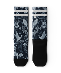 Indigo Flight Athletic Crew Socks