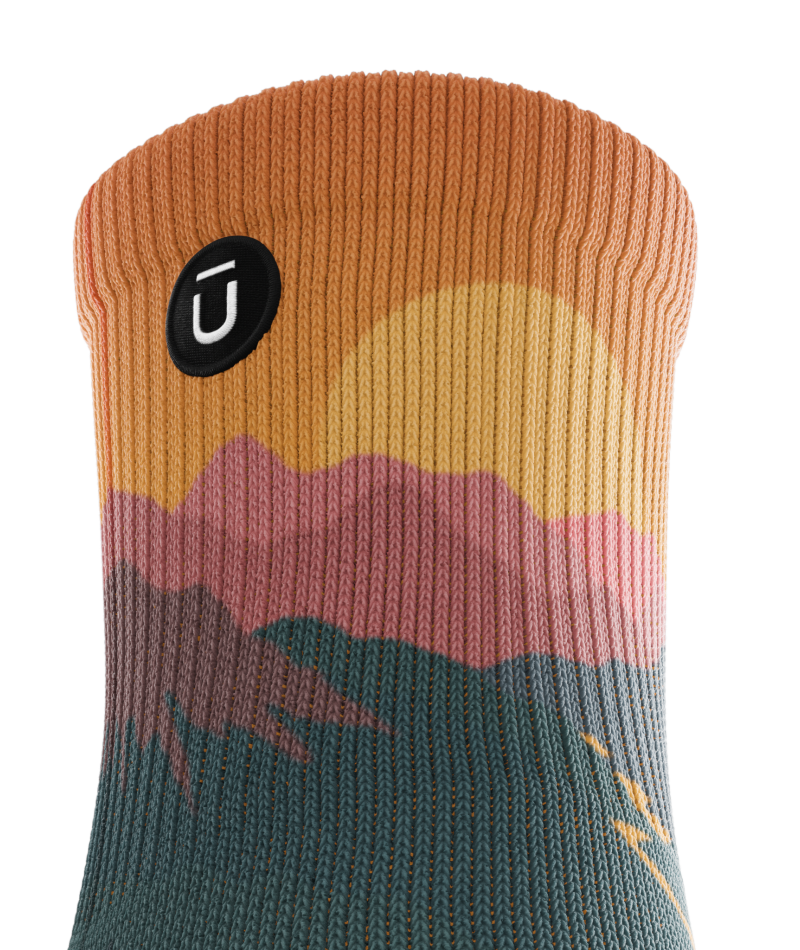Into the Dusk Athletic Quarter Socks