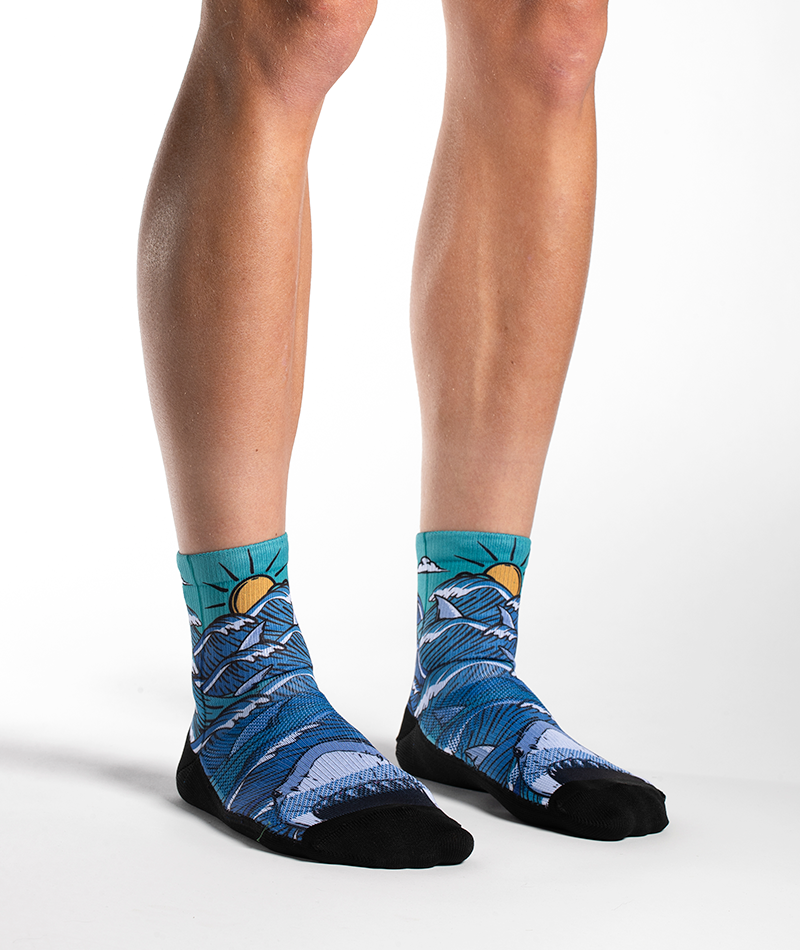 Jaws Athletic Quarter Socks
