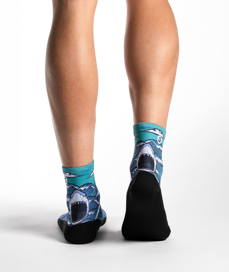 Jaws Athletic Quarter Socks