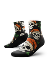 Jingle Bones Athletic Quarter Socks