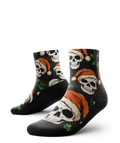 Jingle Bones Athletic Quarter Socks