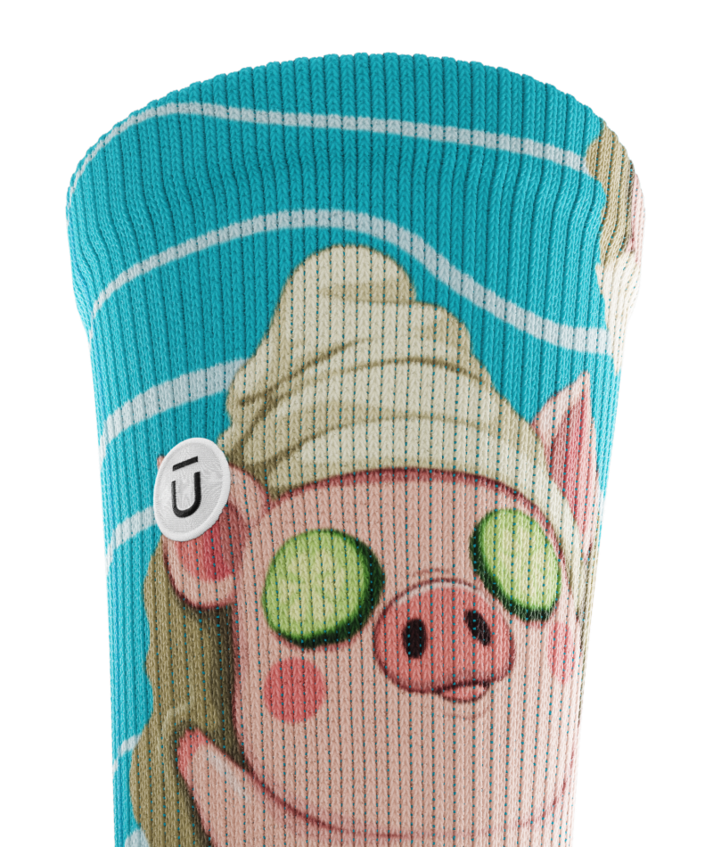 Just Oink It Athletic Crew Socks